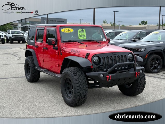 2016 Jeep Wrangler Unlimited Willys Wheeler at Tom O'Brien Chrysler Jeep Dodge Ram in Indianapolis IN