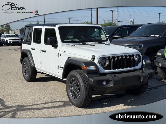 2025 Jeep Wrangler Sport S at Tom O'Brien Chrysler Jeep Dodge Ram in Indianapolis IN