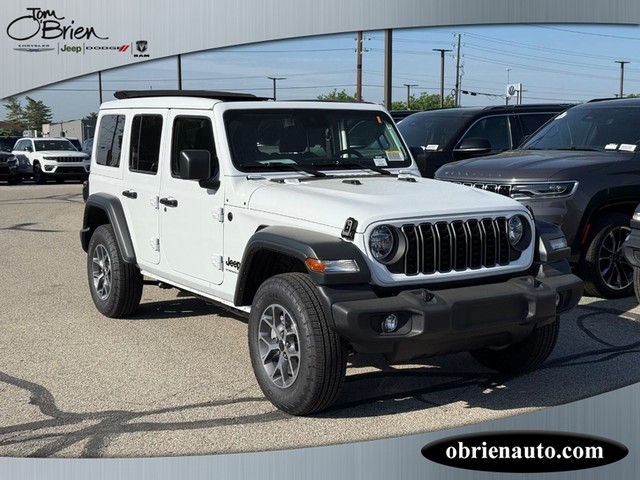 2025 Jeep Wrangler Sport S at Tom O'Brien Chrysler Jeep Dodge Ram in Indianapolis IN