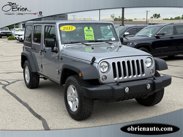 2017 Jeep Wrangler Unlimited Sport at Tom O'Brien Chrysler Jeep Dodge Ram in Indianapolis IN