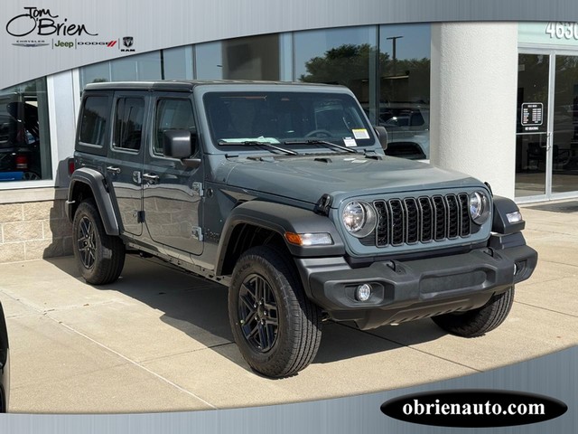 2025 Jeep Wrangler Sport S at Tom O'Brien Chrysler Jeep Dodge Ram in Indianapolis IN