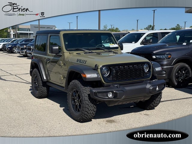 2025 Jeep Wrangler Willys at Tom O'Brien Chrysler Jeep Dodge Ram in Indianapolis IN