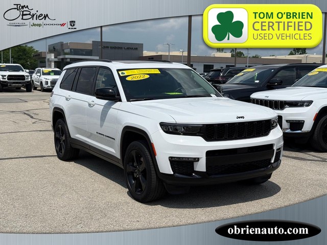 2022 Jeep Grand Cherokee L 4WD Limited at Tom O'Brien Chrysler Jeep Dodge Ram in Indianapolis IN