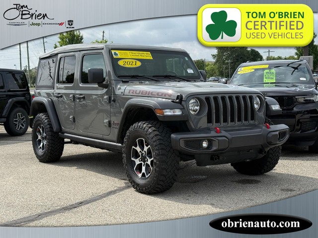 2021 Jeep Wrangler Rubicon at Tom O'Brien Chrysler Jeep Dodge Ram in Indianapolis IN