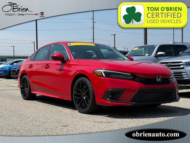 2022 Honda Civic Sedan Touring at Tom O'Brien Chrysler Jeep Dodge Ram in Indianapolis IN