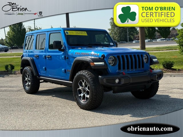 2022 Jeep Wrangler Unlimited Rubicon at Tom O'Brien Chrysler Jeep Dodge Ram in Indianapolis IN
