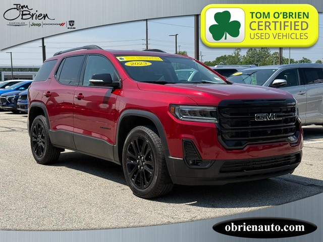 2023 GMC Acadia SLT at Tom O'Brien Chrysler Jeep Dodge Ram in Indianapolis IN