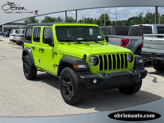 2021 Jeep Wrangler Sport Altitude at Tom O'Brien Chrysler Jeep Dodge Ram in Indianapolis IN