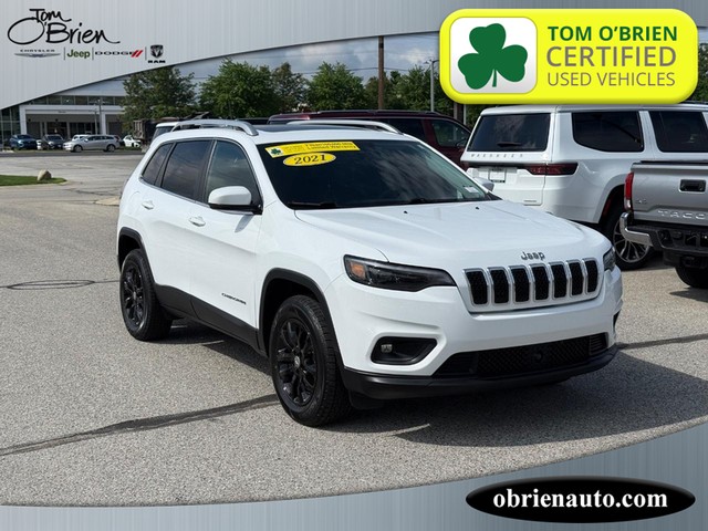 2021 Jeep Cherokee 4WD Latitude Lux at Tom O'Brien Chrysler Jeep Dodge Ram in Indianapolis IN