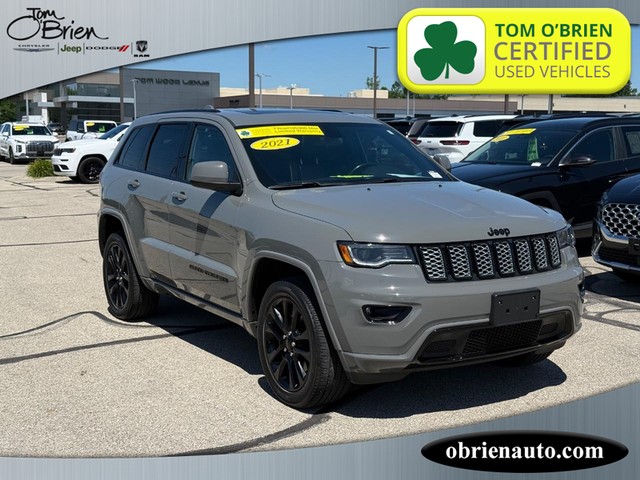 2021 Jeep Grand Cherokee 4WD Laredo X at Tom O'Brien Chrysler Jeep Dodge Ram in Indianapolis IN