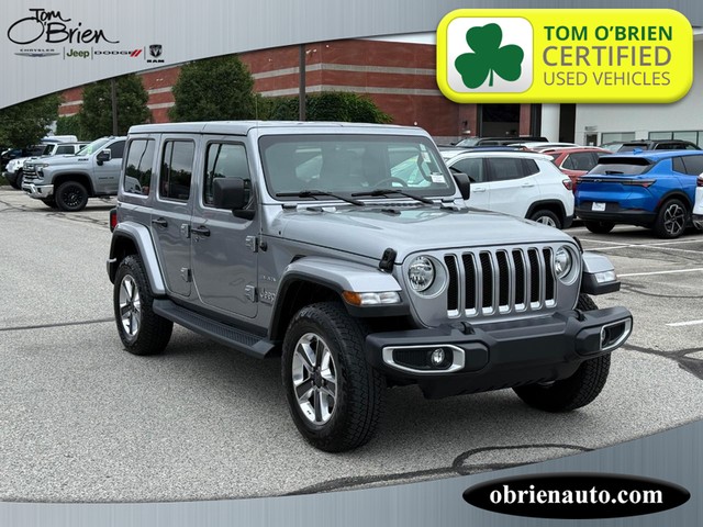 2018 Jeep Wrangler Unlimited Sahara at Tom O'Brien Chrysler Jeep Dodge Ram in Indianapolis IN