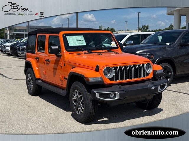 2025 Jeep Wrangler Sahara at Tom O'Brien Chrysler Jeep Dodge Ram in Indianapolis IN