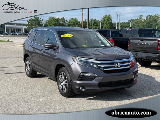 2018 Honda Pilot EX-L at Tom O'Brien Chrysler Jeep Dodge Ram in Indianapolis IN