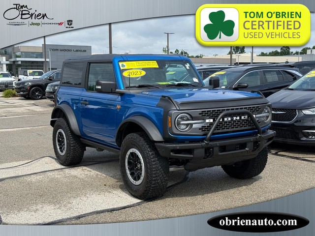 2023 Ford Bronco Badlands at Tom O'Brien Chrysler Jeep Dodge Ram in Indianapolis IN