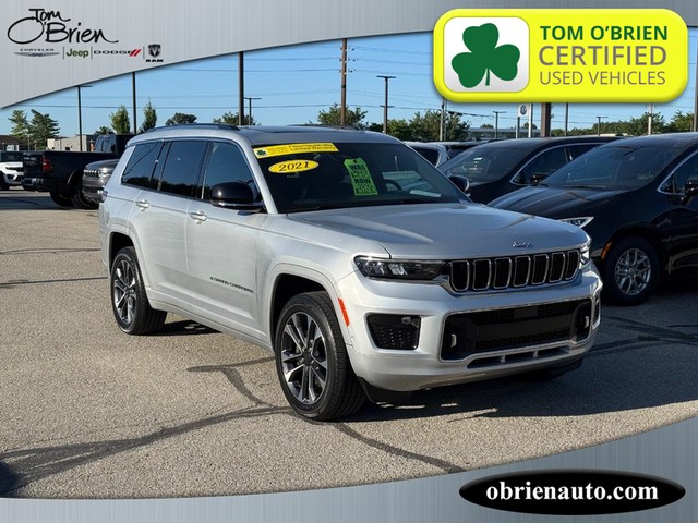 2021 Jeep Grand Cherokee L 4WD Overland at Tom O'Brien Chrysler Jeep Dodge Ram in Indianapolis IN