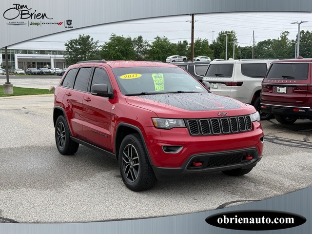 2017 Jeep Grand Cherokee 4WD Trailhawk at Tom O'Brien Chrysler Jeep Dodge Ram in Indianapolis IN