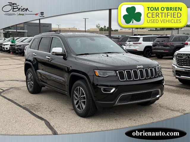 2021 Jeep Grand Cherokee 4WD Limited at Tom O'Brien Chrysler Jeep Dodge Ram in Indianapolis IN