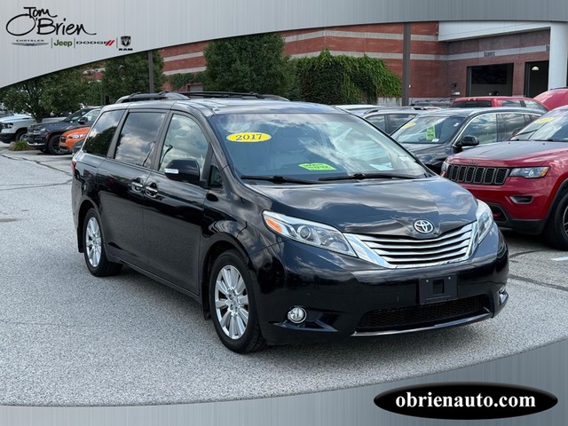2017 Toyota Sienna Limited Premium at Tom O'Brien Chrysler Jeep Dodge Ram in Indianapolis IN