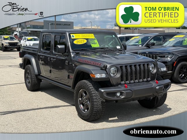 2022 Jeep Gladiator 4WD Rubicon at Tom O'Brien Chrysler Jeep Dodge Ram in Indianapolis IN