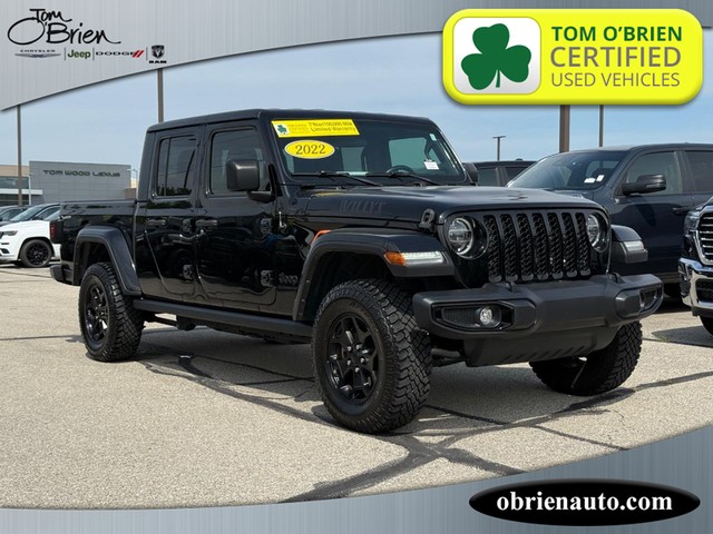 2022 Jeep Gladiator 4WD Willys at Tom O'Brien Chrysler Jeep Dodge Ram in Indianapolis IN