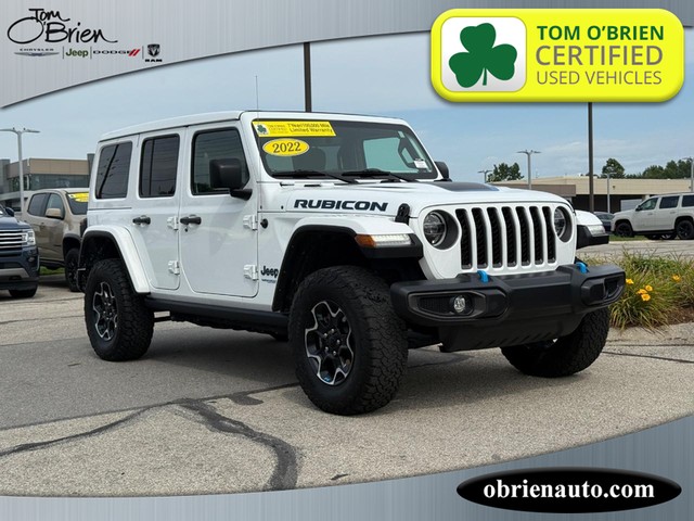 2022 Jeep Wrangler 4xe Unlimited Rubicon at Tom O'Brien Chrysler Jeep Dodge Ram in Indianapolis IN