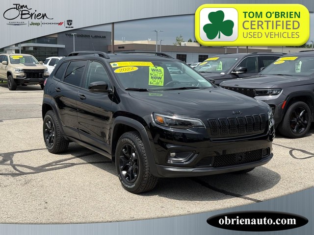 2022 Jeep Cherokee 4WD X at Tom O'Brien Chrysler Jeep Dodge Ram in Indianapolis IN