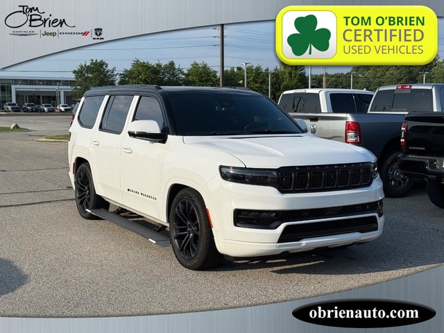 2022 Jeep Grand Wagoneer 4WD Series II Obsidian at Tom O'Brien Chrysler Jeep Dodge Ram in Indianapolis IN