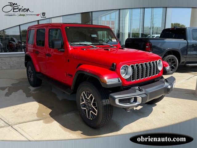 2025 Jeep Wrangler Sahara at Tom O'Brien Chrysler Jeep Dodge Ram in Indianapolis IN