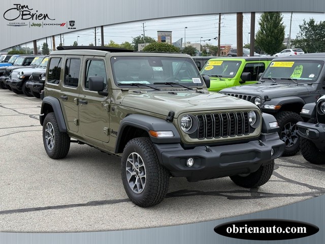 2025 Jeep Wrangler Sport S at Tom O'Brien Chrysler Jeep Dodge Ram in Indianapolis IN