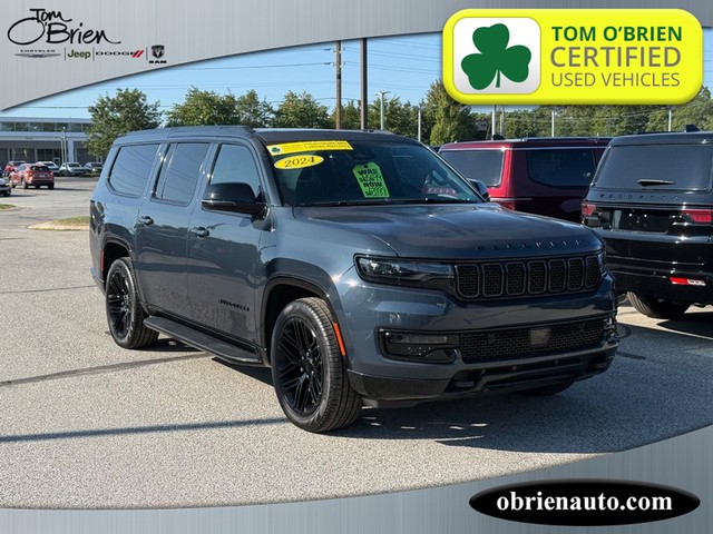 2024 Jeep Wagoneer L Series II Carbide at Tom O'Brien Chrysler Jeep Dodge Ram in Indianapolis IN