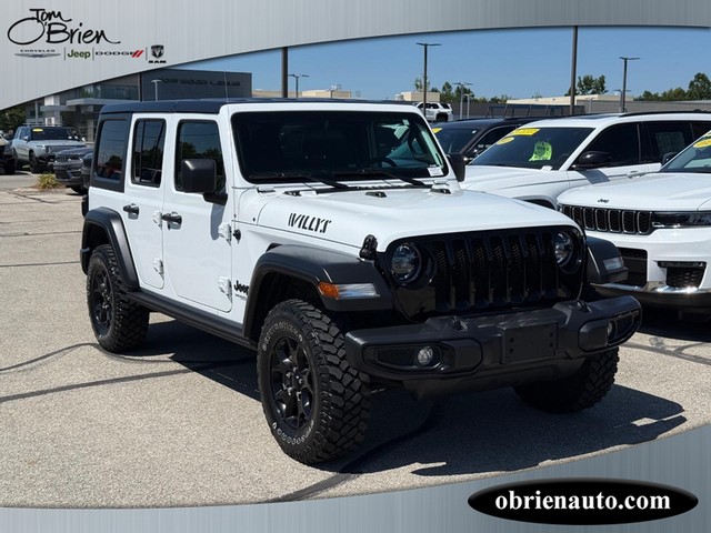 2021 Jeep Wrangler Willys at Tom O'Brien Chrysler Jeep Dodge Ram in Indianapolis IN