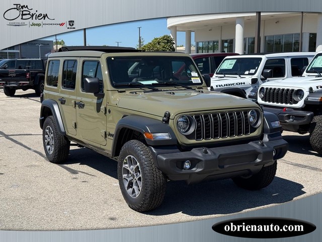 2025 Jeep Wrangler Sport S at Tom O'Brien Chrysler Jeep Dodge Ram in Indianapolis IN