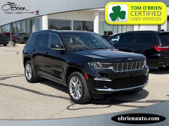 2022 Jeep Grand Cherokee 4WD Summit at Tom O'Brien Chrysler Jeep Dodge Ram in Indianapolis IN