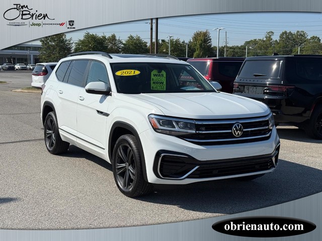 2021 Volkswagen Atlas 2021.5 3.6L V6 SE w/Technology R-Line at Tom O'Brien Chrysler Jeep Dodge Ram in Indianapolis IN