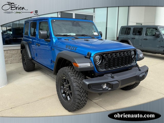 2025 Jeep Wrangler Willys at Tom O'Brien Chrysler Jeep Dodge Ram in Indianapolis IN