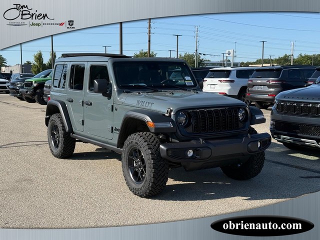 2025 Jeep Wrangler Willys at Tom O'Brien Chrysler Jeep Dodge Ram in Indianapolis IN