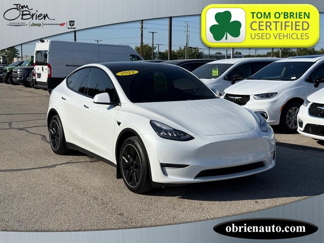 2021 Tesla Model Y Long Range at Tom O'Brien Chrysler Jeep Dodge Ram in Indianapolis IN