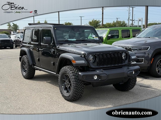 2025 Jeep Wrangler Willys at Tom O'Brien Chrysler Jeep Dodge Ram in Indianapolis IN