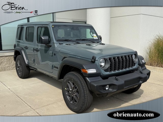 2025 Jeep Wrangler Sport S at Tom O'Brien Chrysler Jeep Dodge Ram in Indianapolis IN
