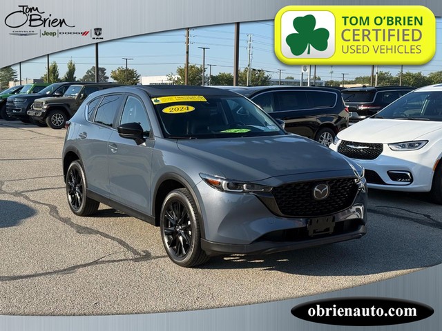 2024 Mazda CX-5 2.5 S Carbon Edition at Tom O'Brien Chrysler Jeep Dodge Ram in Indianapolis IN