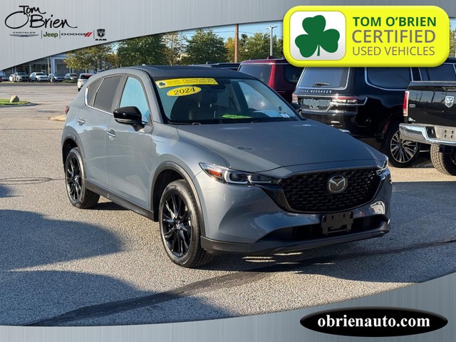 2024 Mazda CX-5 2.5 S Carbon Edition at Tom O'Brien Chrysler Jeep Dodge Ram in Indianapolis IN