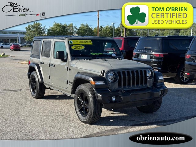 2022 Jeep Wrangler Unlimited Sport Altitude at Tom O'Brien Chrysler Jeep Dodge Ram in Indianapolis IN
