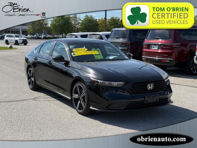 2023 Honda Accord Hybrid Sport at Tom O'Brien Chrysler Jeep Dodge Ram in Indianapolis IN