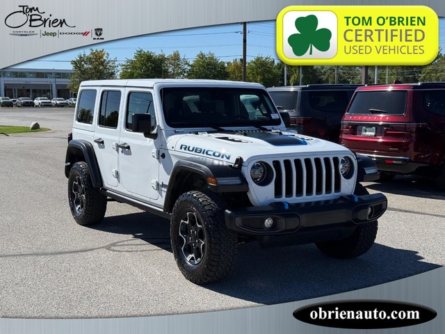 2022 Jeep Wrangler 4xe Unlimited Rubicon at Tom O'Brien Chrysler Jeep Dodge Ram in Indianapolis IN