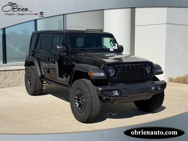 2025 Jeep Wrangler Willys at Tom O'Brien Chrysler Jeep Dodge Ram in Indianapolis IN