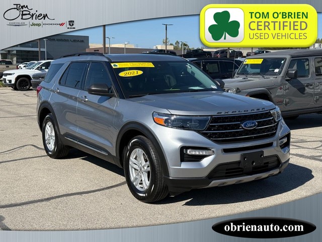 2021 Ford Explorer XLT at Tom O'Brien Chrysler Jeep Dodge Ram in Indianapolis IN