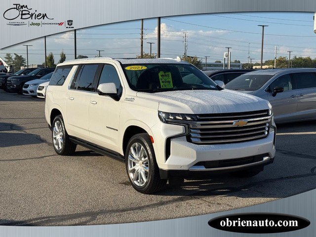 2021 Chevrolet Suburban High Country at Tom O'Brien Chrysler Jeep Dodge Ram in Indianapolis IN