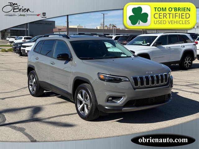 2022 Jeep Cherokee 4WD Limited at Tom O'Brien Chrysler Jeep Dodge Ram in Indianapolis IN