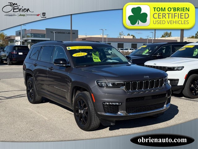 2023 Jeep Grand Cherokee L 4WD Limited at Tom O'Brien Chrysler Jeep Dodge Ram in Indianapolis IN