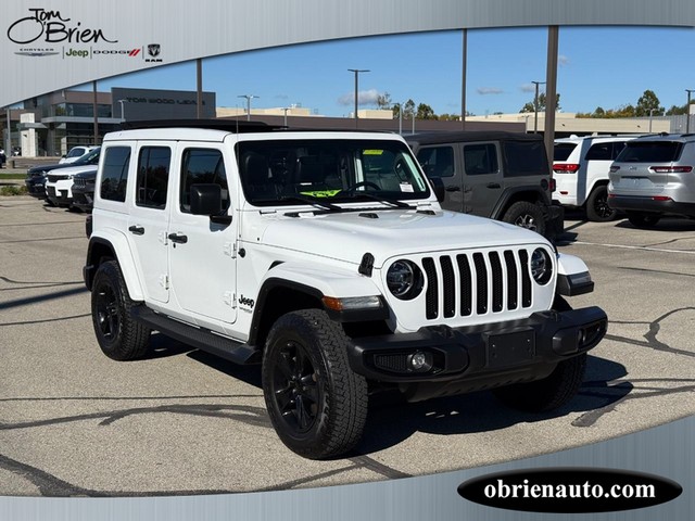 2022 Jeep Wrangler Unlimited Sahara Altitude at Tom O'Brien Chrysler Jeep Dodge Ram in Indianapolis IN